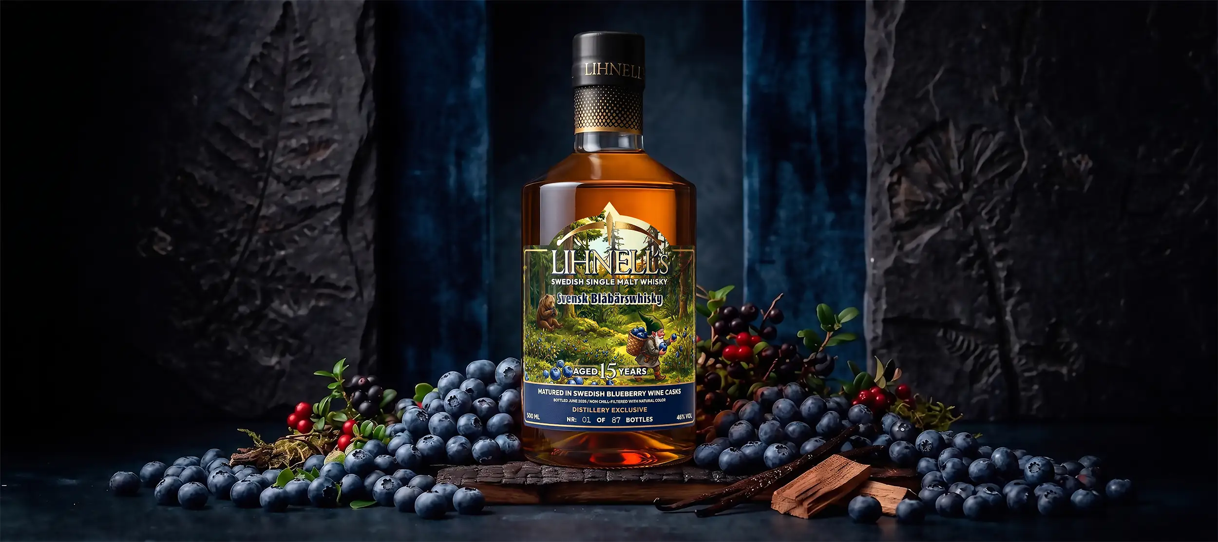 Svensk Blåbärswhisky